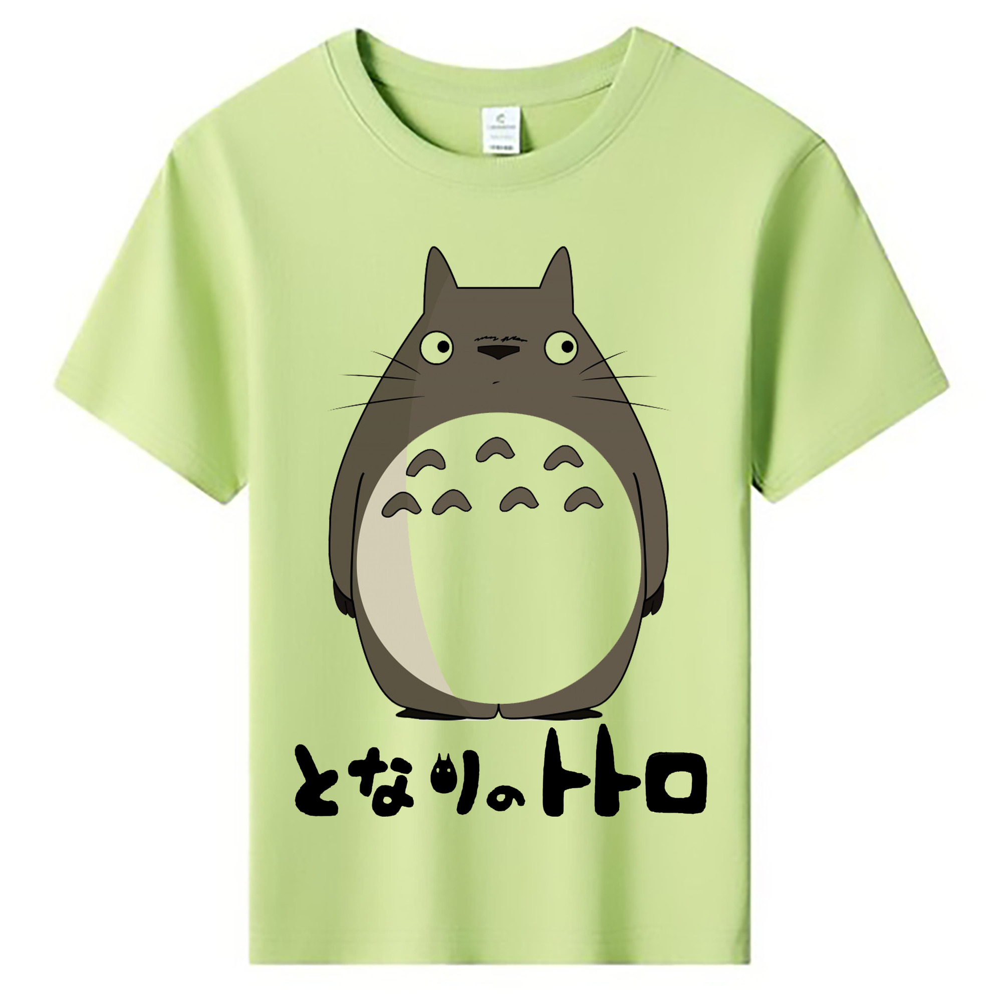 （画像用） となりのトトロ 草壁メイ 草壁サツキ My Neighbor Totoro Satsuki Kusakabe Mei Kusakabe 綿100％キッズTシャツ（フロントプリント）